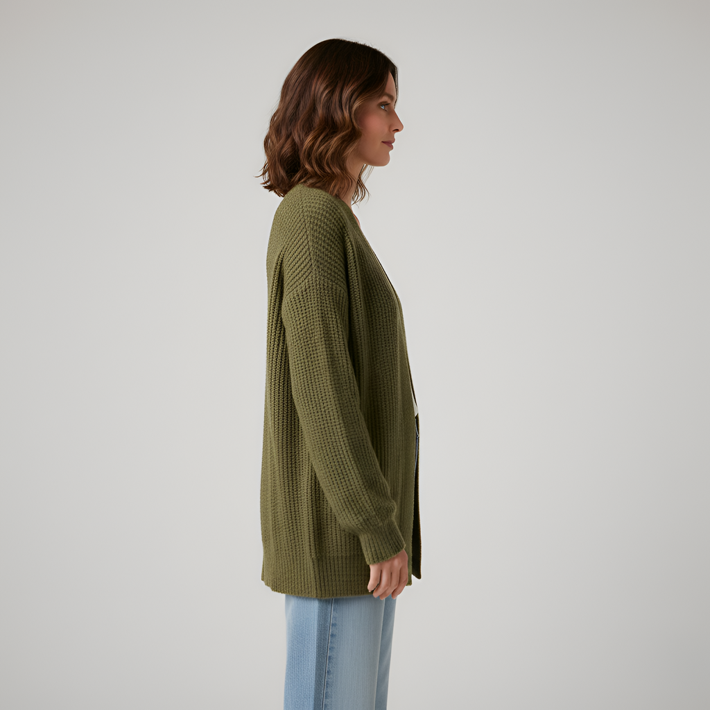 Freya - Green Cardigan
