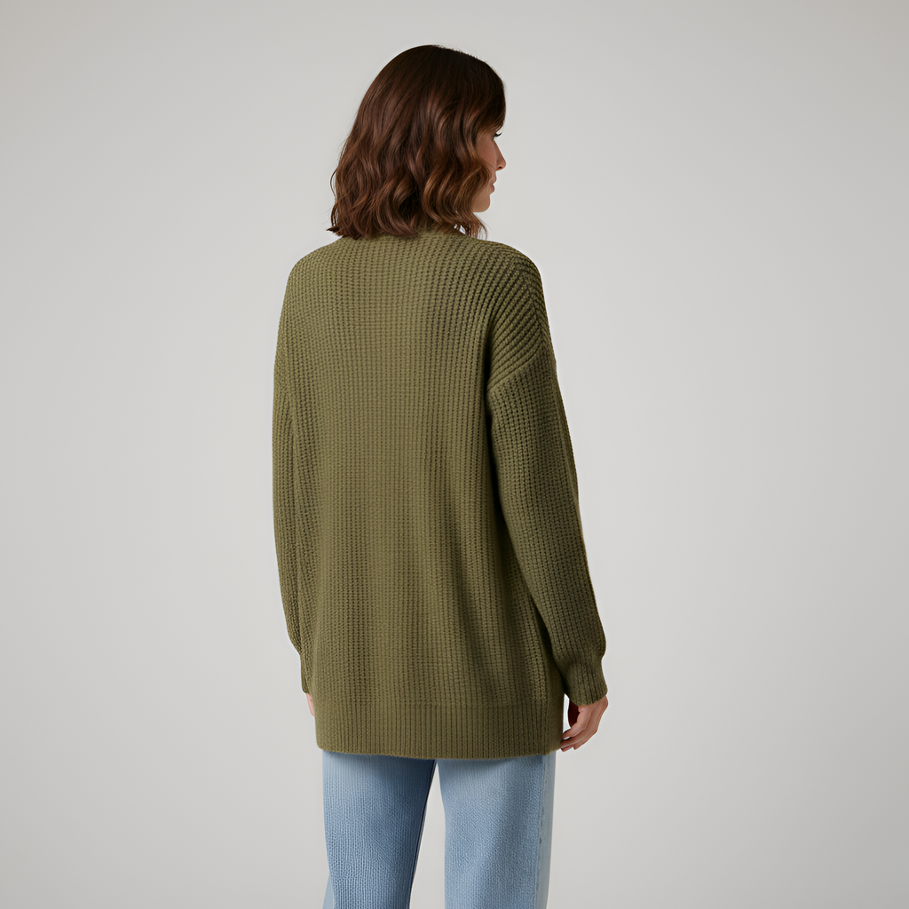 Freya - Green Cardigan
