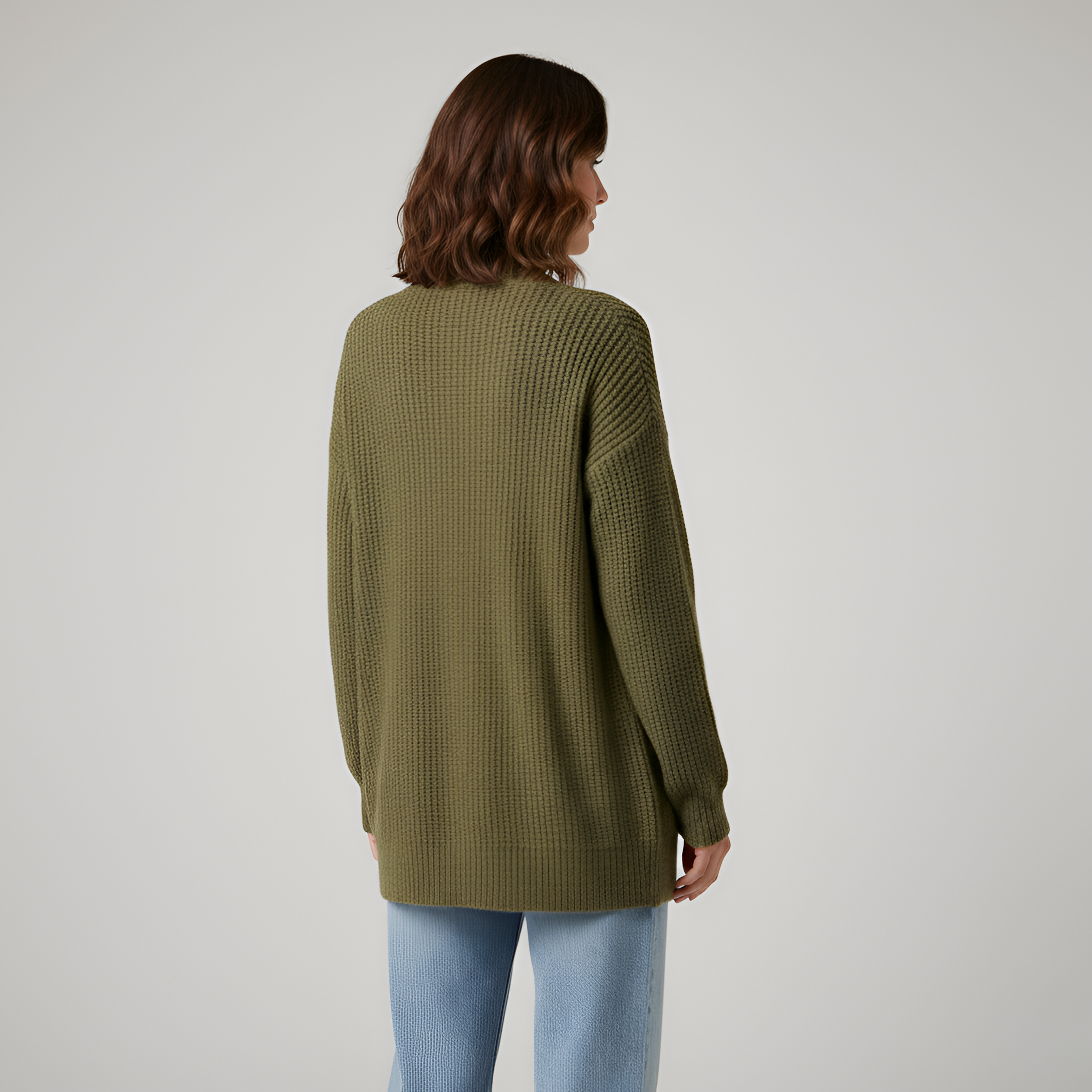Freya - Green Cardigan