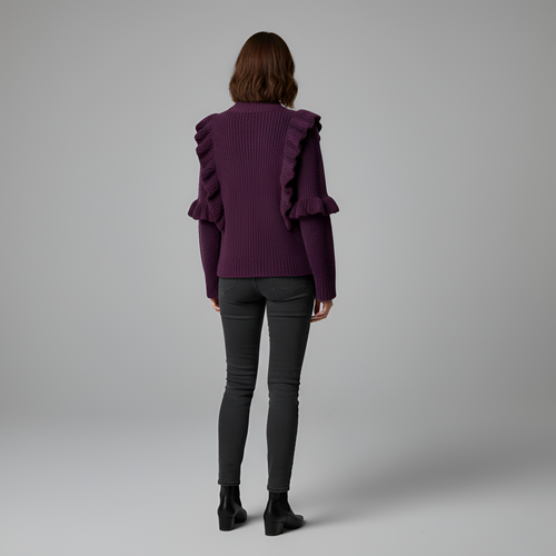 Chloe - Purple sweater