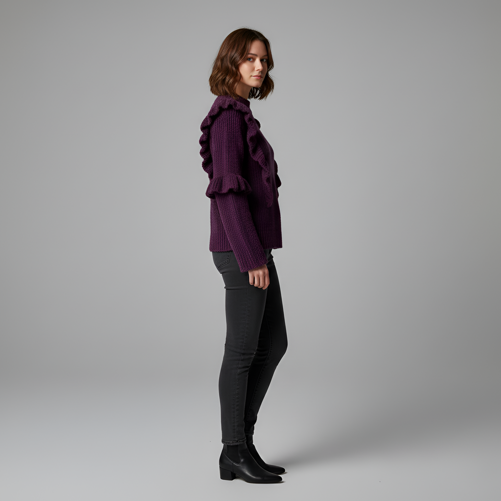 Chloe - Purple sweater