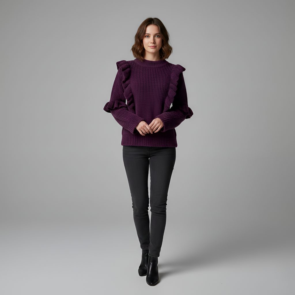 Chloe - Purple sweater